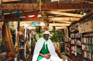 Hood Tours in Asheville founder posing for camera.